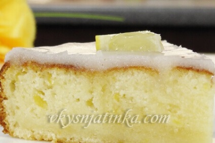 Лимонний пиріг «найсмачніше» - рецепт з фото