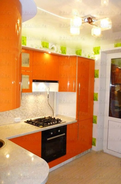 Оранжево-зелена кухня (35 фото) як зробити кухонну кімнату в салатових тонах своїми руками,