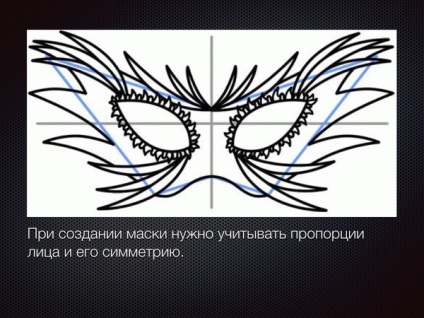 Синтез художніх засобів різних видів мистецтв »на прикладі заняття - театральна маска,