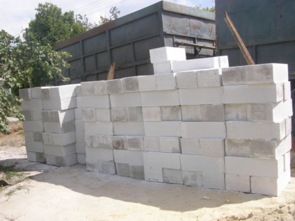 Ніздрюватий бетон - структура, і способи застосування