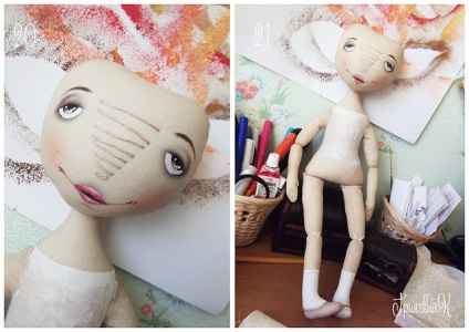 Як я шила ляльку - ярмарок майстрів - ручна робота, handmade