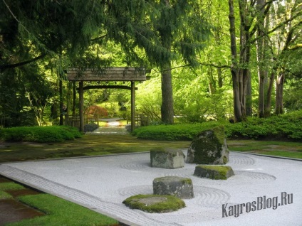 Сад каменів - одне з найбільш цікавих рішень в ландшафтному дизайні