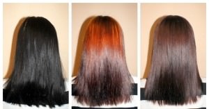 Декупаж волосся, як спосіб зміни кольору (фото)