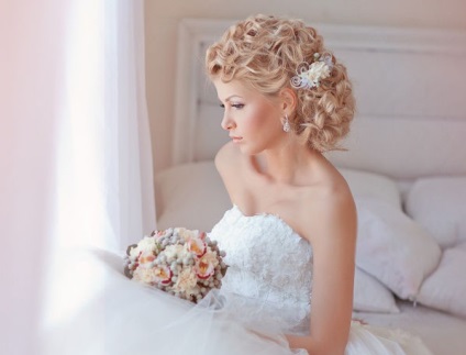 Кілька секретів красивої весільної зачіски, жіночий рай