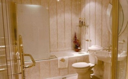 Обробка ванної кімнати пластиковими панелями своїми руками - легка справа