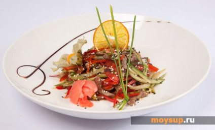 Салат з яловичиною тайський - як приготувати, рецепт з фото