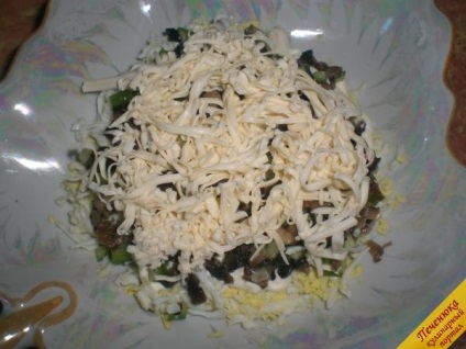 Салат з огірком і грибами (покроковий рецепт з фото)