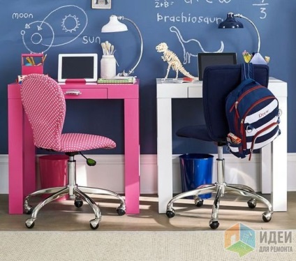 Ідеї ​​декору для кімнати школяра, як оформити кімнату першокласника, аксесуари дитяча, ідеї