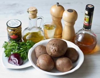 Як приготувати французький картопляний салат - перевірений покроковий рецепт з фото на смачне