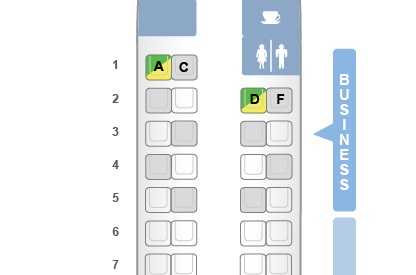 Як вибрати кращі місця в літаку