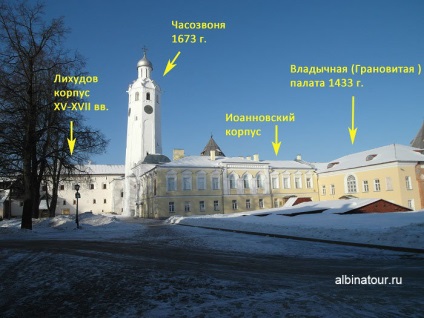 Новгородський кремль дитинець в великому Новгороді і софійський собор пам'ятка і фото