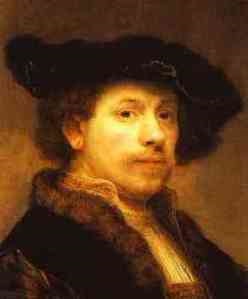 Особливості творчої манери Рембрандта, творча майстерня