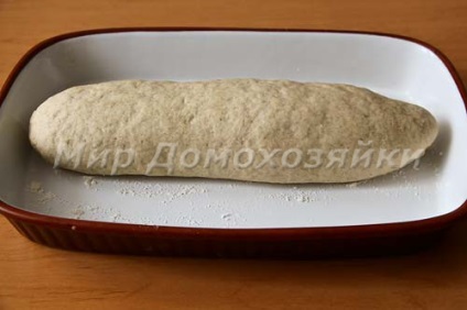 Житньо-пшеничний хліб в духовці
