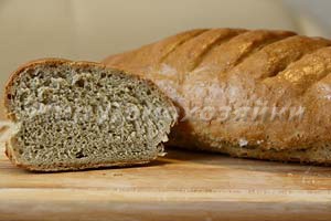 Житньо-пшеничний хліб в духовці