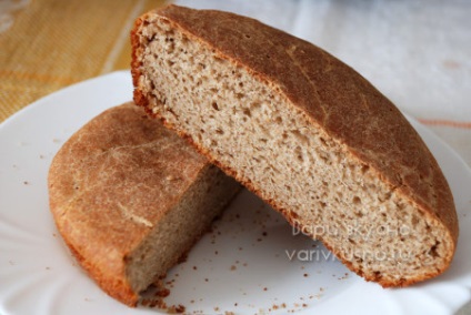 Житній хліб в духовці, рецепт з пшеничним борошном