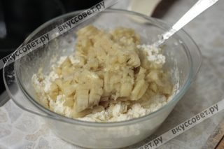 Сирники (бананові) покроковий рецепт з фото
