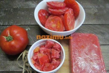 Заморожені помідори на зиму - покроковий фото рецепт, як заготовити свіжими