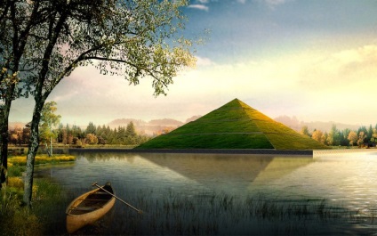 Китайські піраміди фото, координати