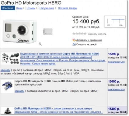 Gopro з «прибамбасами» за 500 usd як замовити кращу дельтапланерний відео-камеру з сша