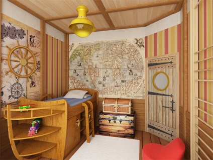 Ідеї ​​оформлення дитячої кімнати в різних стилях (35 фото)