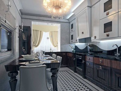 Кухня в стилі арт-деко 40 ідей дизайну з фото інтер'єрів і меблів