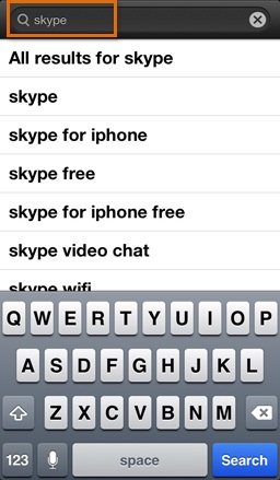Налаштування skype на мобільний пристрій