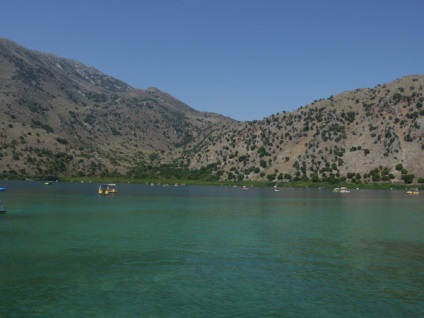 Озеро курна і джерела Аргіруполі, крит, греція опис, фото, де знаходиться на карті, як