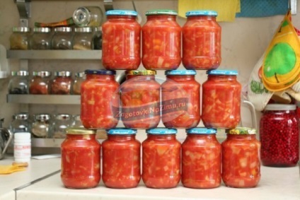 Салат на зиму з баклажанів та помідорів топ-10 рецептів з фото