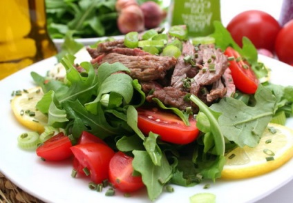 Салат з яловичиною - збірник перевірених кулінарних рецептів салату з