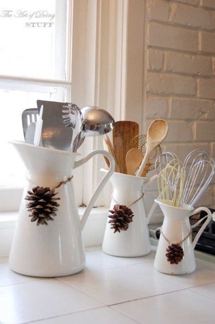 15 Класних ідей, як прикрасити кухню до нового року