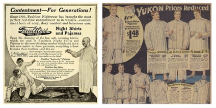 Одяг для сну - історія появи нічної сорочки, нічний сорочки чоловічої і жіночої, негліже,