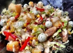 Салат дубок - рецепт приготування з фото
