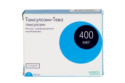 medicamente cu tamsulosin în tratamentul prostatitei