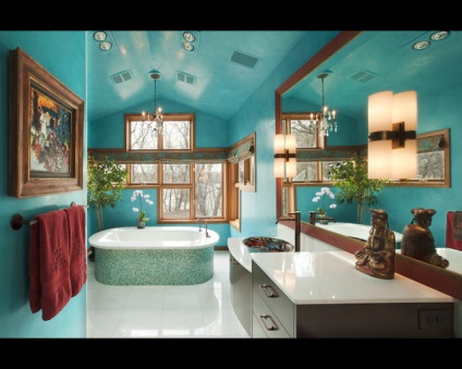 Ванна в бірюзовому кольорі, фото, відео, все про дизайн та ремонт будинку