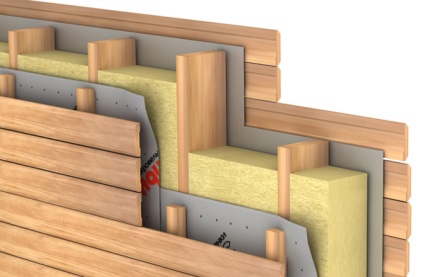 Пароізоляція для стін дерев'яного будинку як правильно зробити