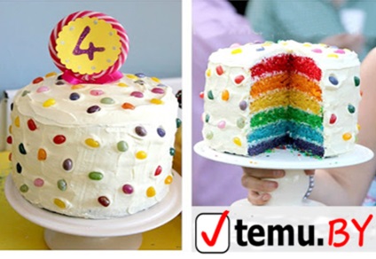 Торт 4 торт на 4 роки для дівчинки і хлопчика своїми руками, новинний портал втему - завжди