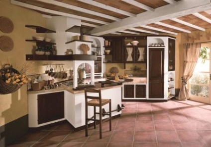 Вітальня поєднана з кухнею в приватному будинку (77 фото) дизайн і інтер'єр приміщень