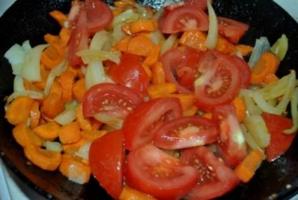 Яловичина в казані з помідорами - покроковий рецепт з фото на
