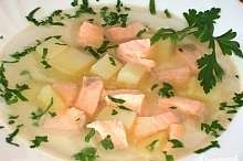 Як приготувати суп з кальмарами - рецепт з фото