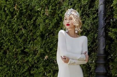 Красиві весільні сукні з v-подібним вирізом 2015 для найкрасивіших наречених