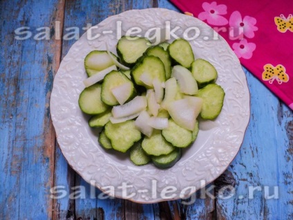 Латгальскій салат з огірків на зиму рецепт з фото