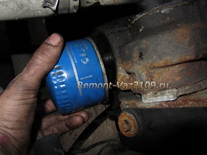 Заміна масла в двигуні і масляного фільтра, ремонт ваз 2109-2108