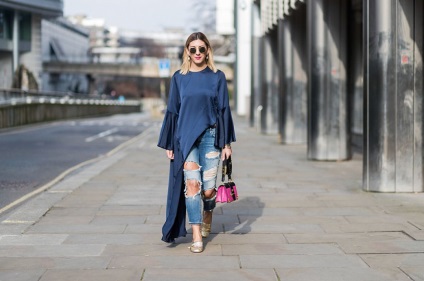 13 Способів носити плаття з джинсами