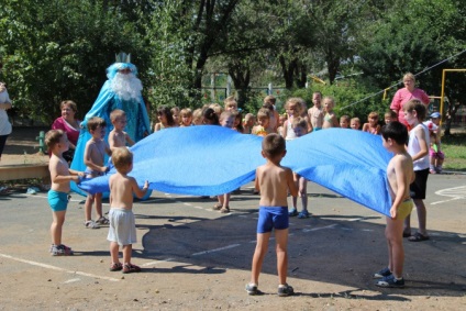 День Нептуна в дитячому садку (фотозвіт)