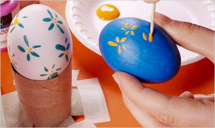 Як пофарбувати яйця - прикраса великодніх яєць