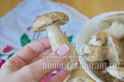 Мариновані білі гриби на зиму рецепт з фото