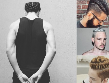 Чоловічі коси новий тренд серед зачісок для чоловіків