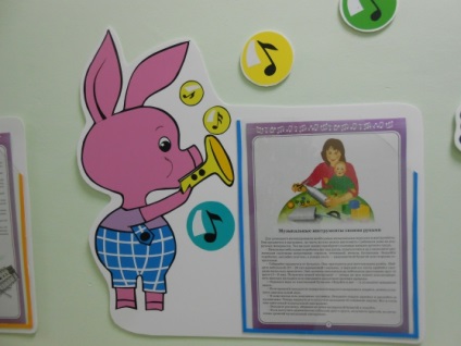 Оформлення музичних інформаційних стендів в дитячому садку