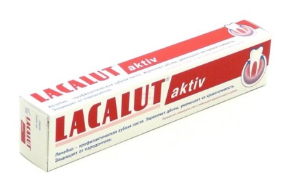 Зубна паста lacalut різновиди, склад, ціна