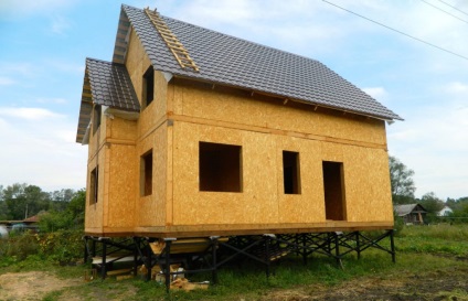 Який фундамент вибрати для будівництва каркасного будинку - каркасний будинок